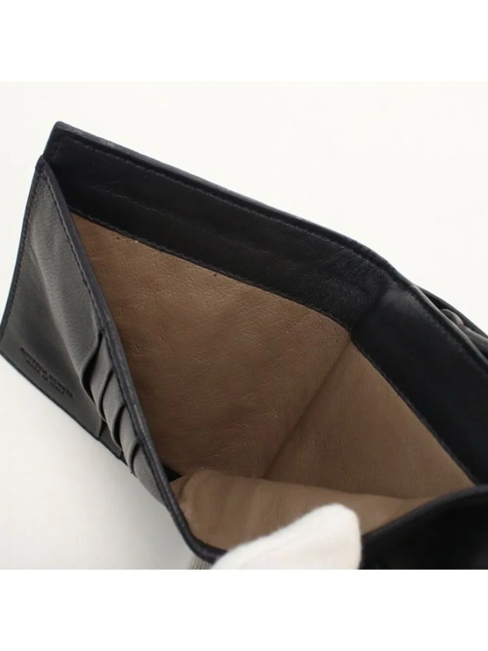 Bottega Veneta Intrecciato Bifold Wallet Lambskin